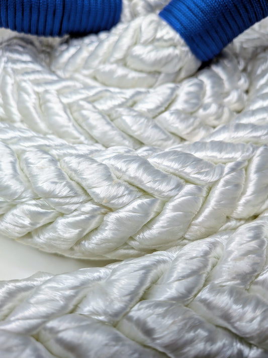 The Baby Beluga White Heavy Rope Flow Rope Made in Canada