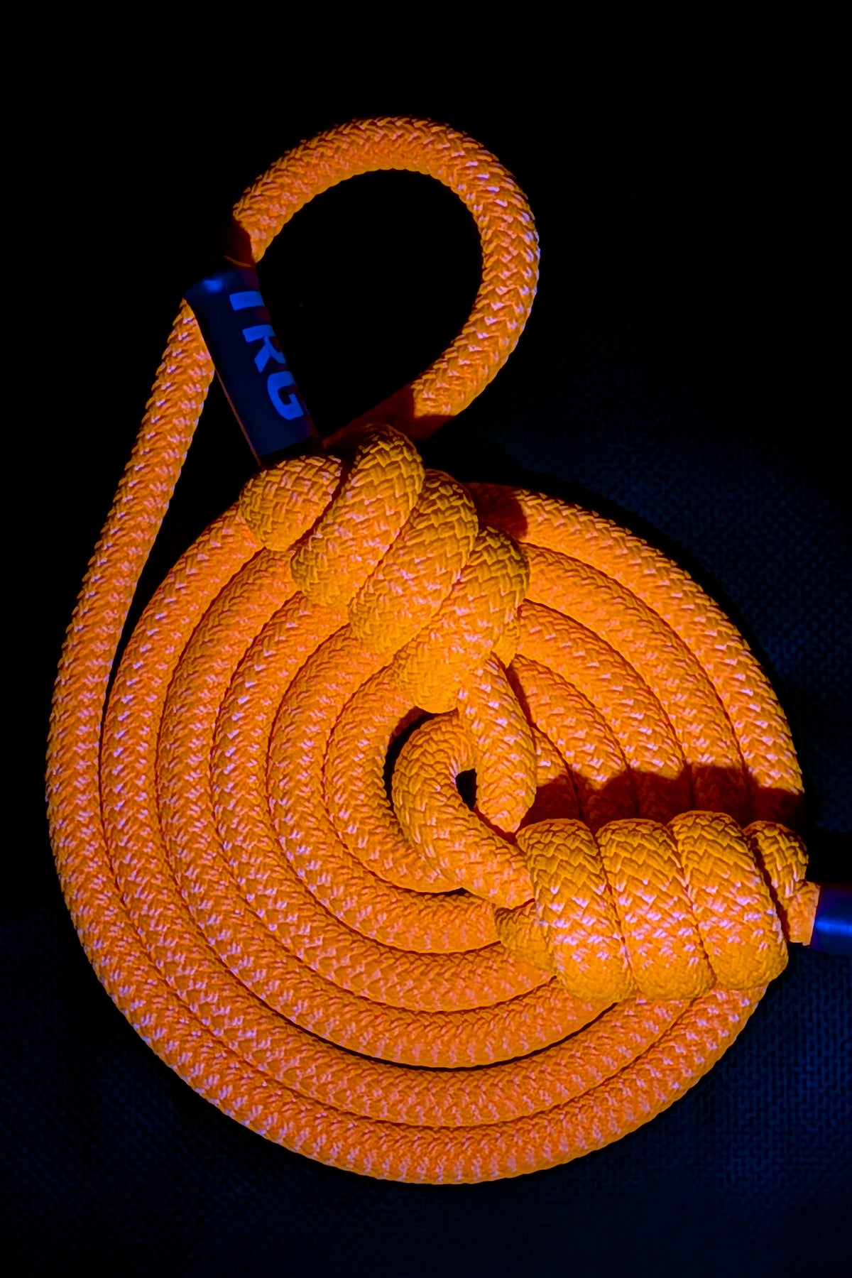 Orange Fluorescent Rope Flow Rope