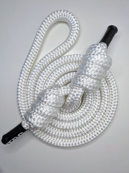 Elderberry Ripple White Rope Flow Rope Made in Canada