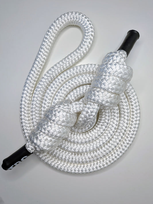 Elderberry Ripple White Rope Flow Rope Made in Canada