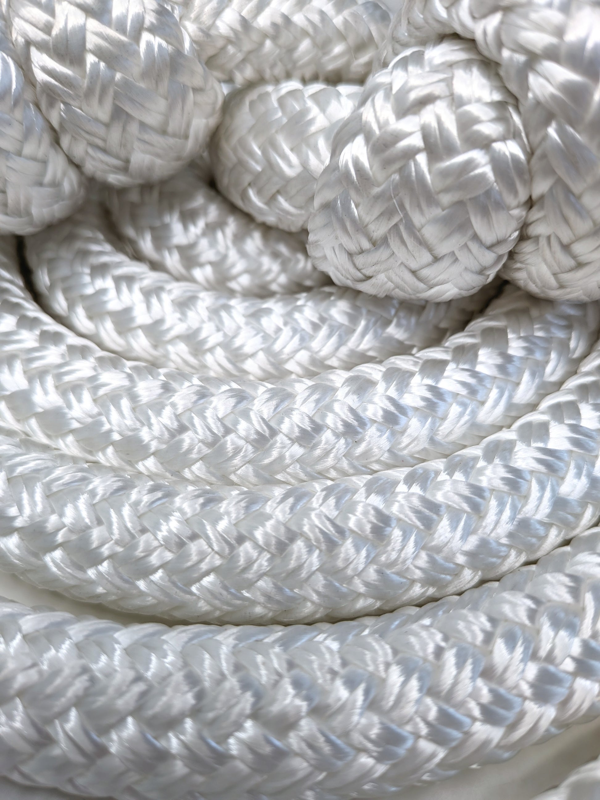 Elderberry Ripple White Rope Flow Rope Made in Canada