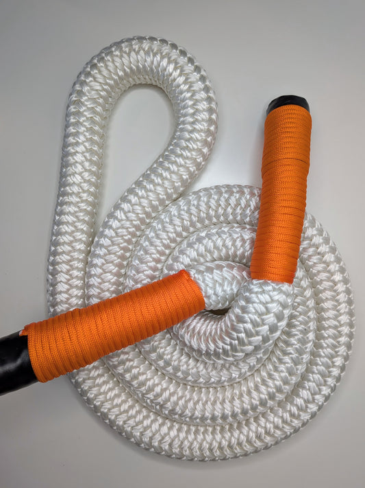 Elderberry Surge White Heavy Rope Flow Rope Made in Canada