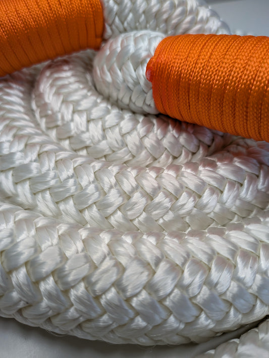 Elderberry Surge White Heavy Rope Flow Rope Made in Canada