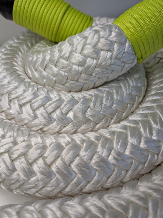 Elderberry Titan White Heavy Rope Flow Rope Made in Canada
