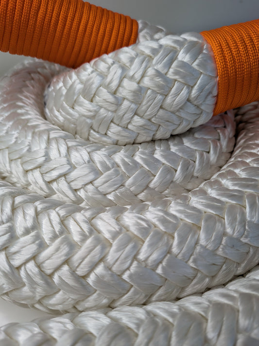Elderberry Titan White Heavy Rope Flow Rope Made in Canada