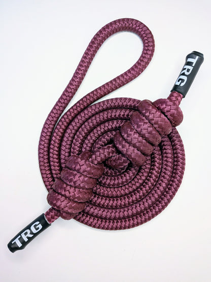 Elderberry Velvet Maroon Rope Flow Rope Made in Canada