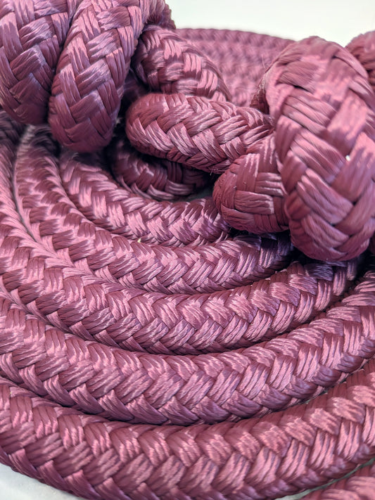 Elderberry Velvet Maroon Rope Flow Rope Made in Canada
