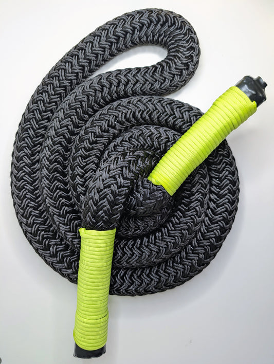 Obsidian Black Heavy Rope Flow Rope Made in Canada