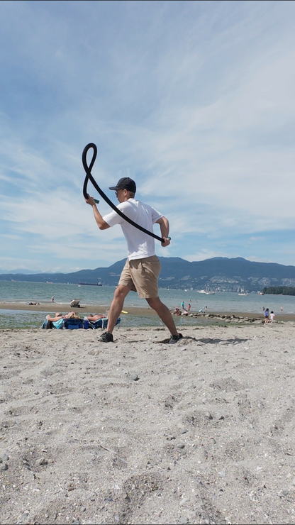 Heavy Rope Flow Rope, heavy flow rope in action