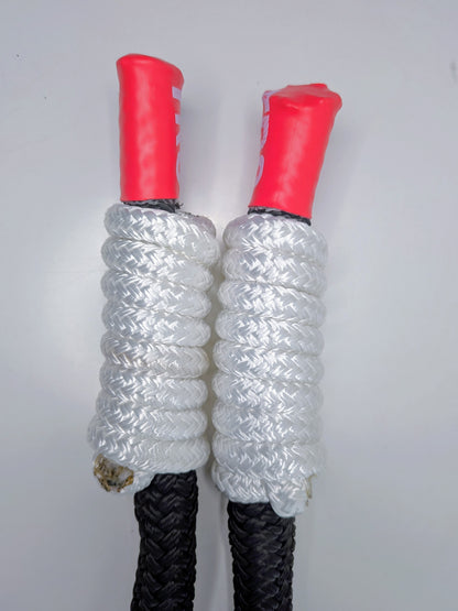 Pulse Black Heavy Rope Flow Rope with Slim Handles Made in Canada