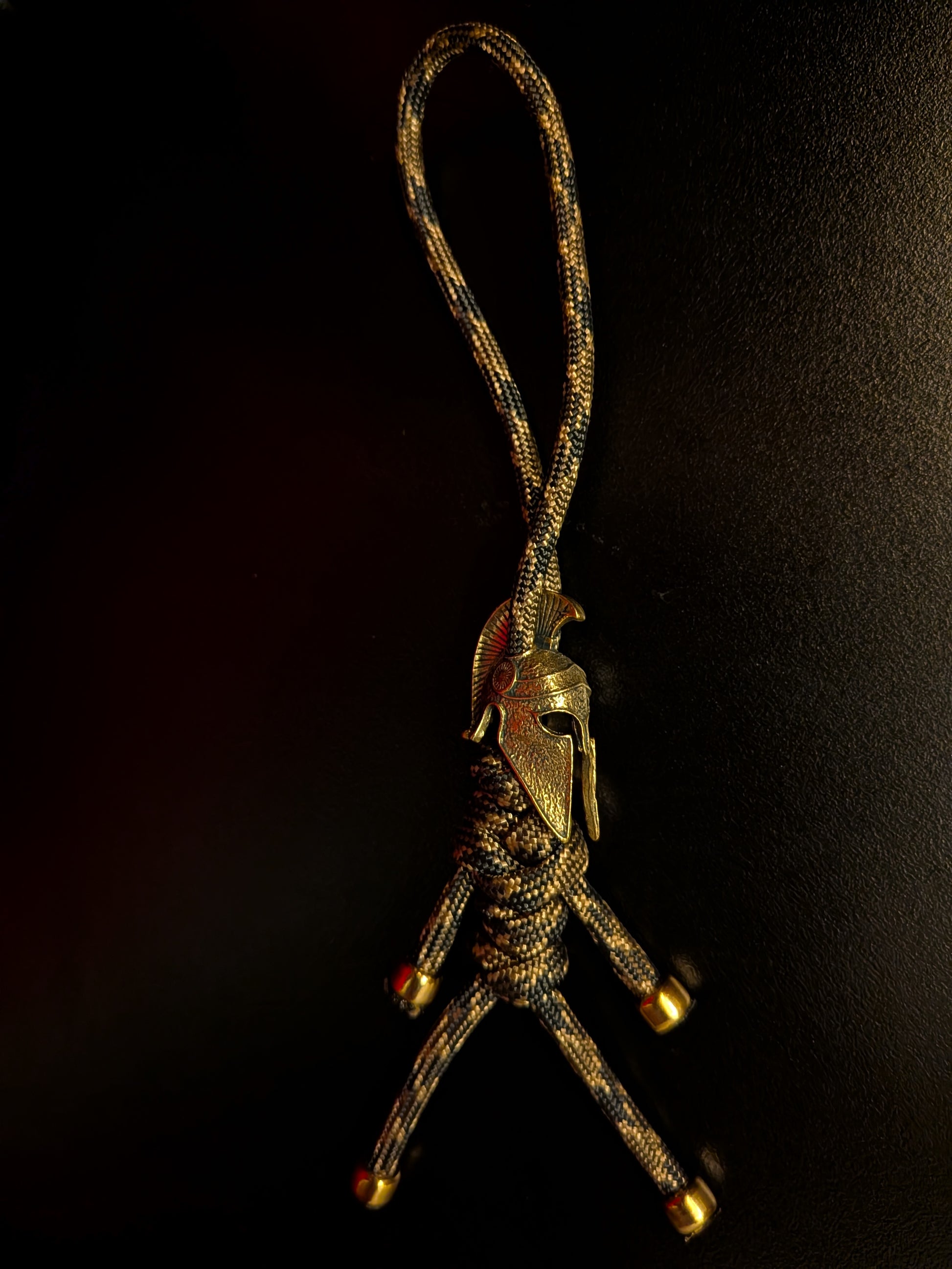 Spartan Paracord Keychain