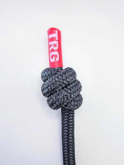 Velvet Black Rope Flow Rope with 2 knot handles Made in Canada