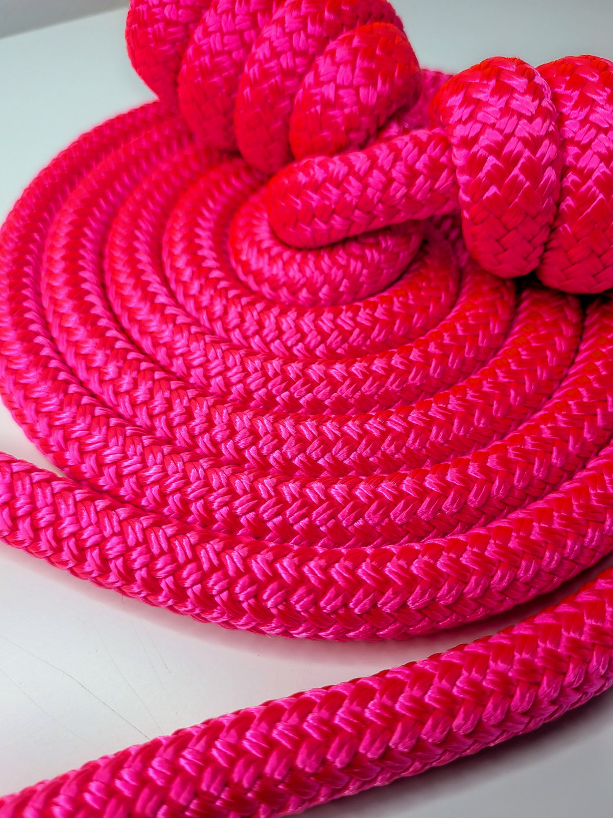 Velvet Florescent Pink Rope Flow Rope Made in Canada