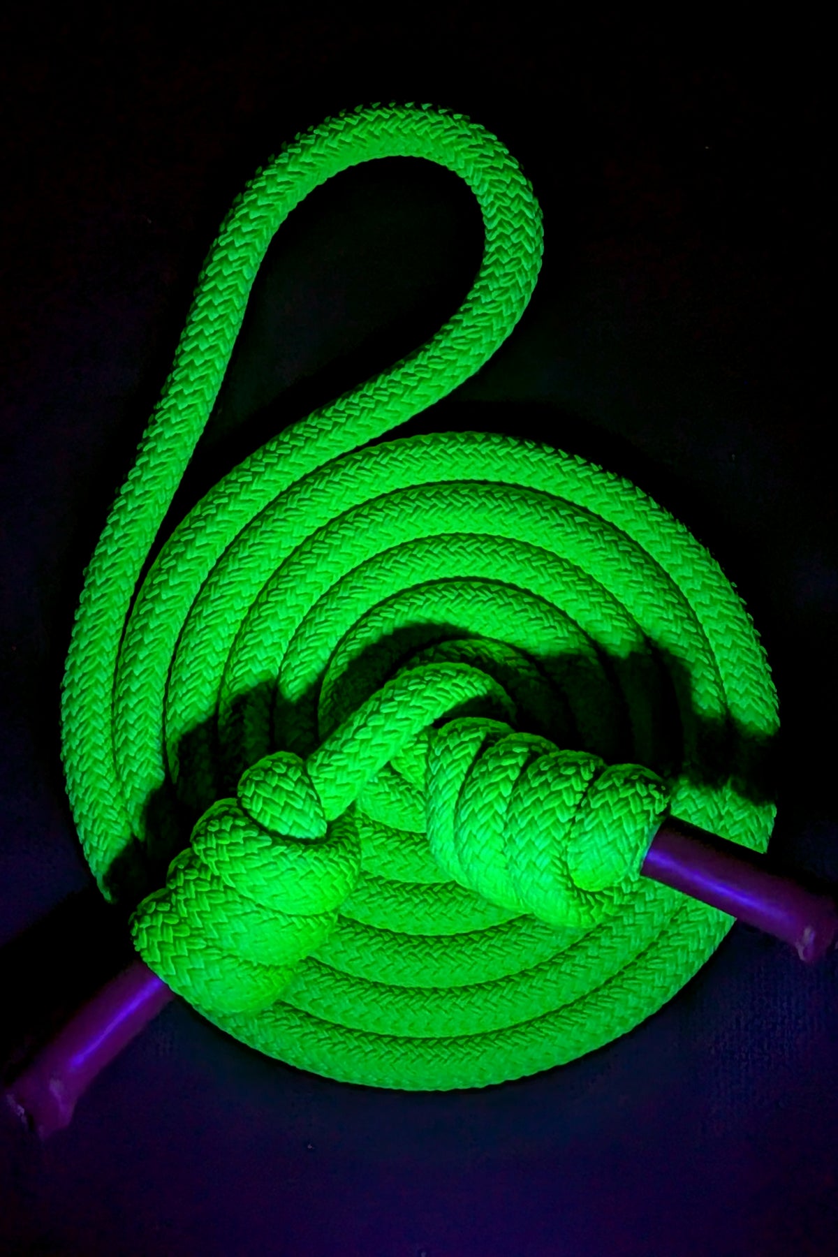 Green Fluorescent Rope Flow Rope