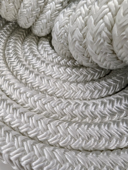 Velvet White Rope Flow Rope Made in Canada