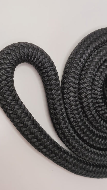 Video of the Elderberry Pulse Black Heavy Rope Flow Rope Made in Canada
