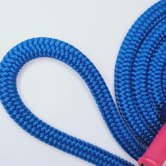 Video of the Velvet Blue Rope Flow Rope Made in Canada