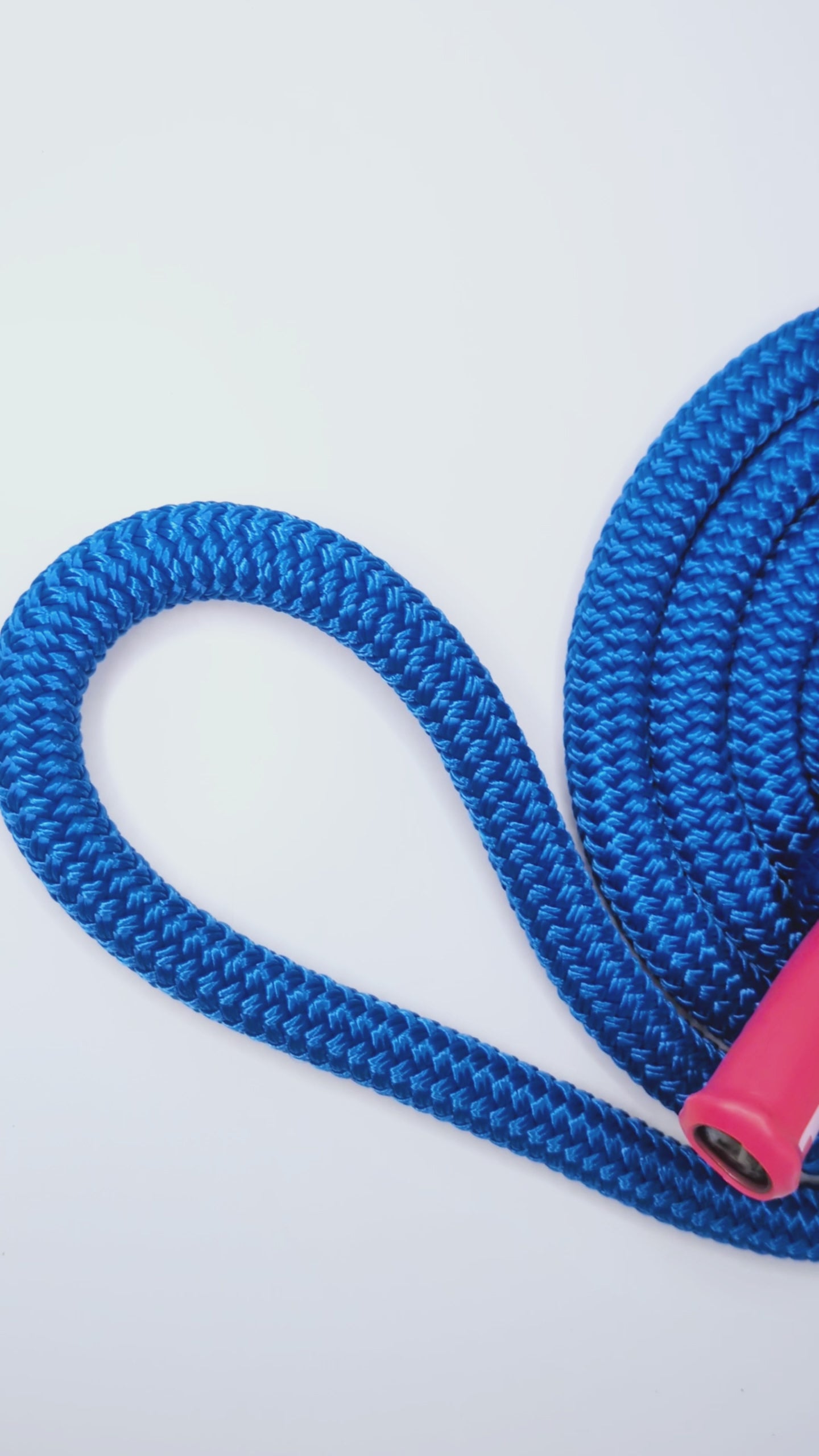 Video of the Velvet Blue Rope Flow Rope Made in Canada