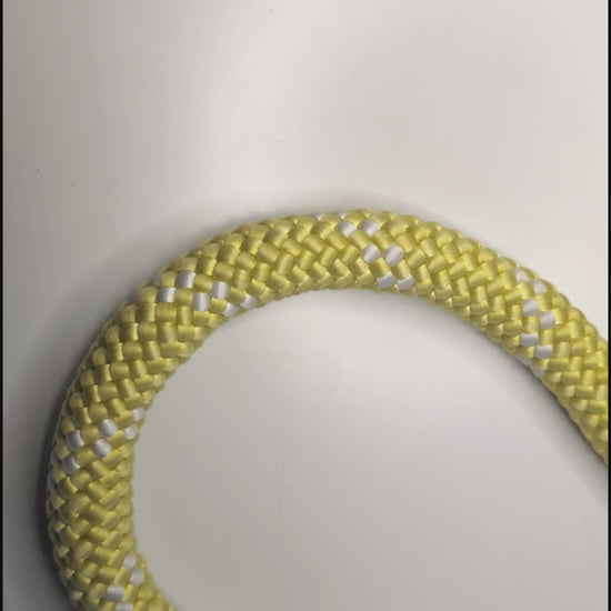 Video of the Halo Yellow Rope Flow Rope Made in Canada