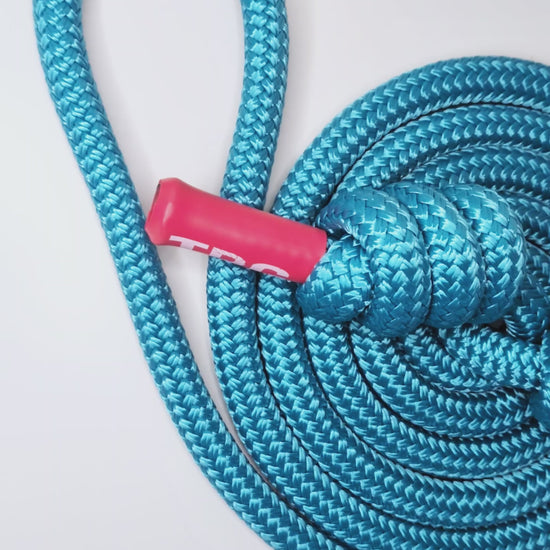Video of the Velvet Teal Rope Flow Rope Made in Canada