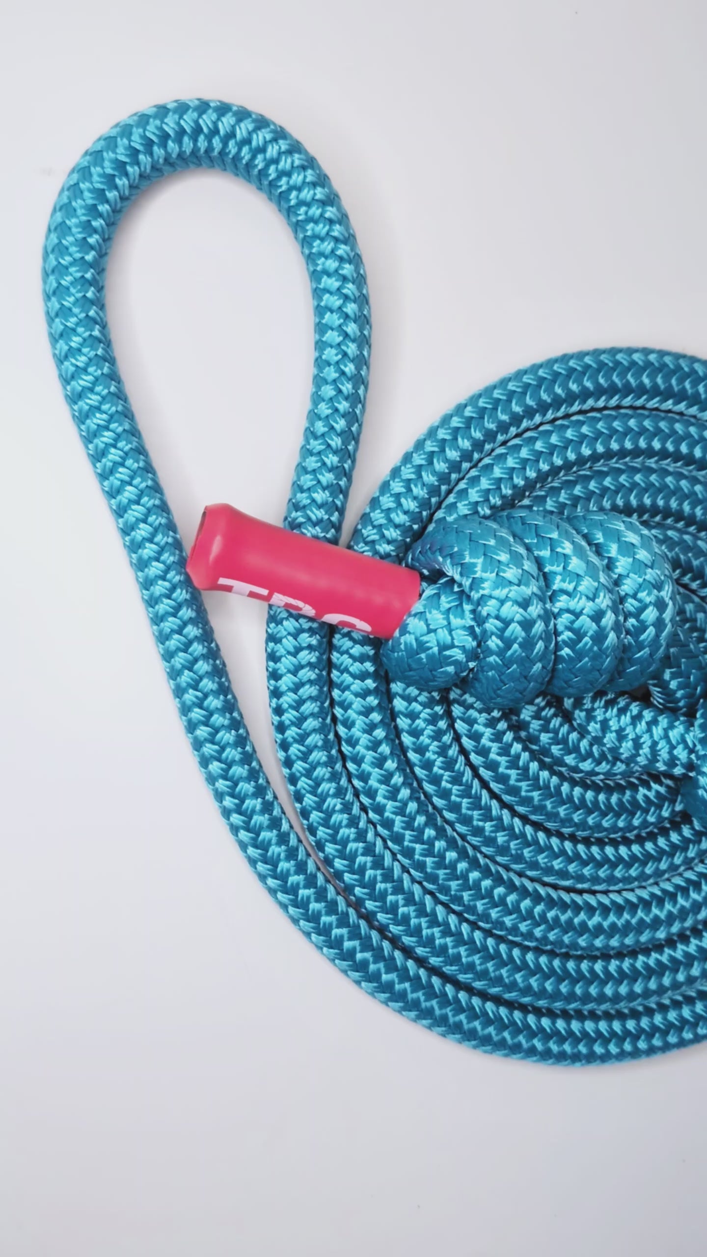 Video of the Velvet Teal Rope Flow Rope Made in Canada