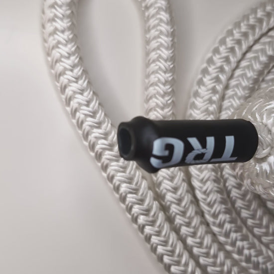 Video of the Snowberry Velvet Rope Flow Rope 