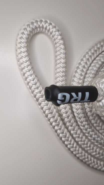 Video of the Snowberry Velvet Rope Flow Rope 