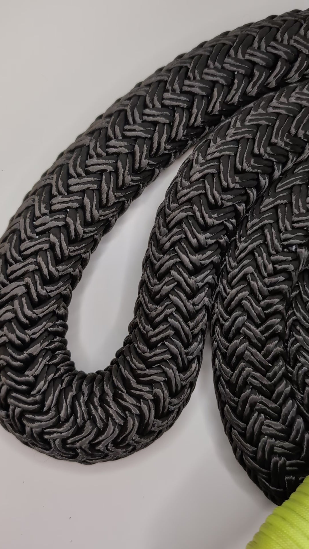 Blackberry Obsidian Green Heavy Rope Flow Rope Made in Canada