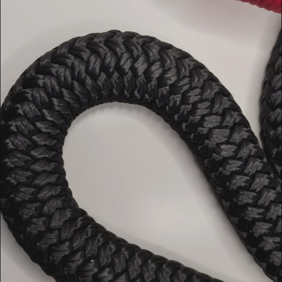 Video of the Elderberry Surge Black Heavy Rope Flow Rope Made in Canada