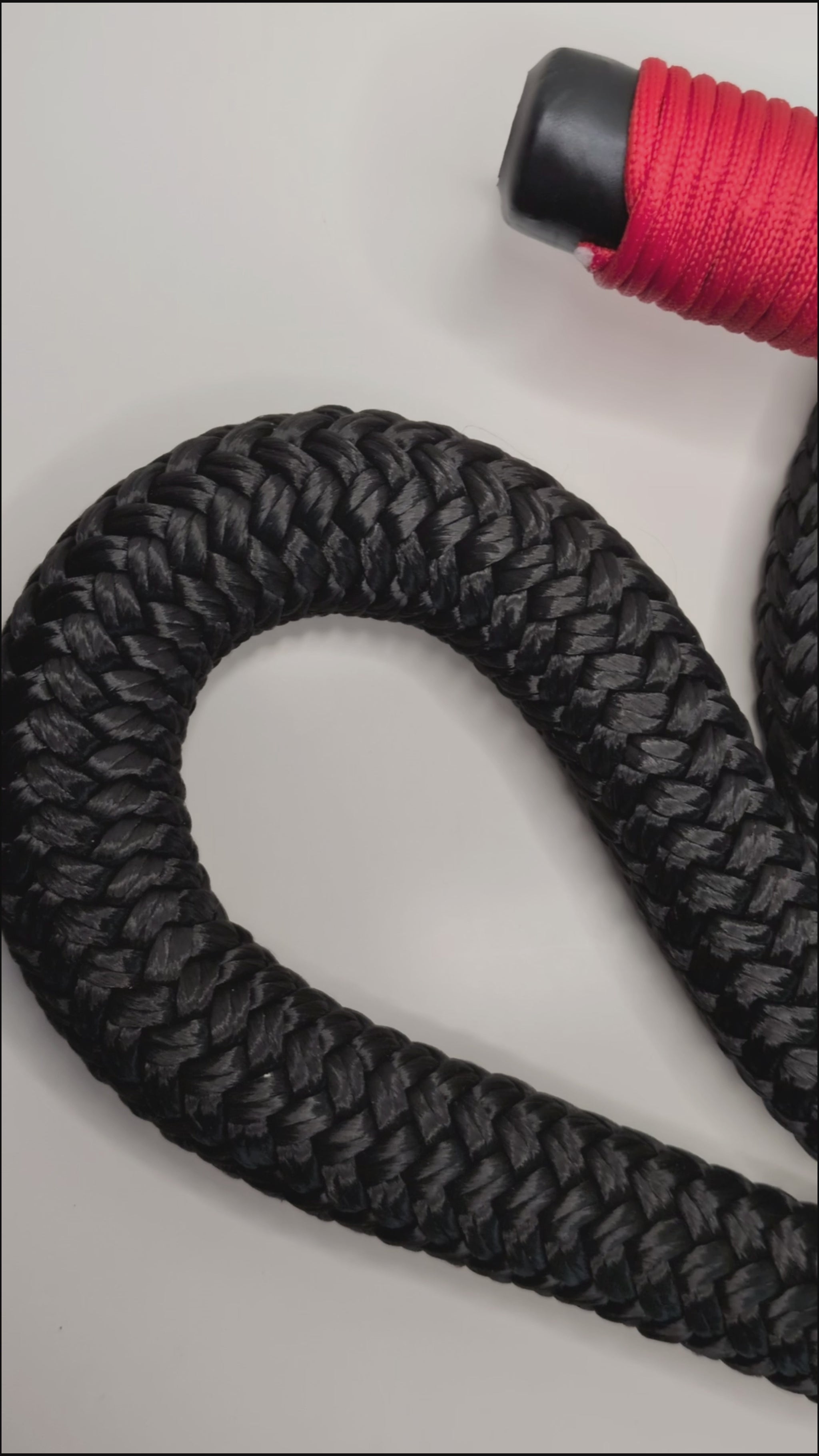 Video of the Elderberry Surge Black Heavy Rope Flow Rope Made in Canada